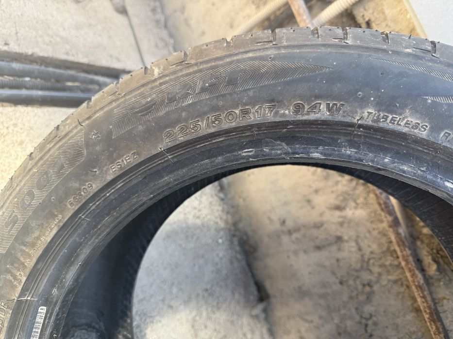 Летние шины в хорошем состоянии