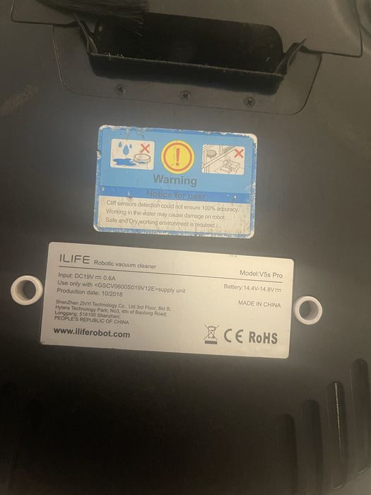 Робот прахосмукачка I Life v5s pro