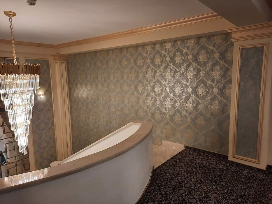 Vopsea decorativa, tapet, fototapet, profile decorative