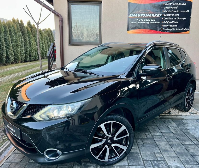 Nissan Qashqai Tekna 1.5 D*Full Options*Piele*Camere 360*Navi*Pano