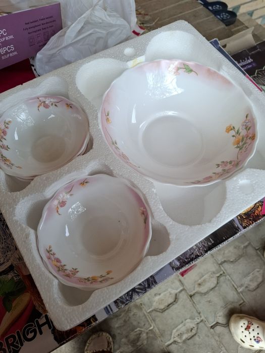 Салатница, 7 штук