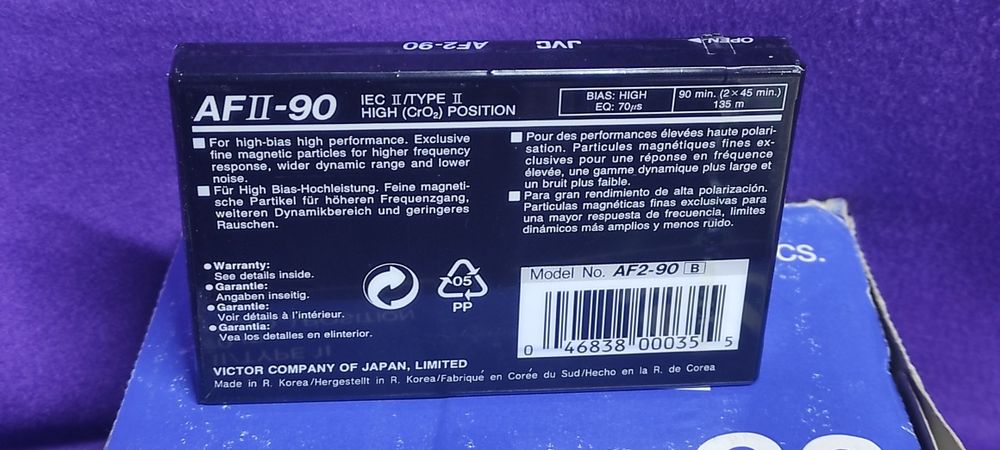 Аудиокассеты новые.