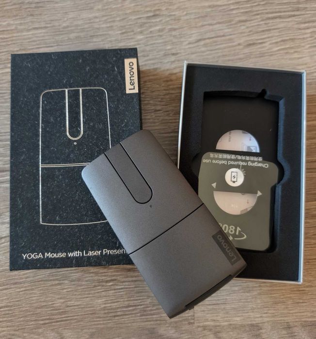 Lenovo Yoga Mouse with Laser Presenter, Grey