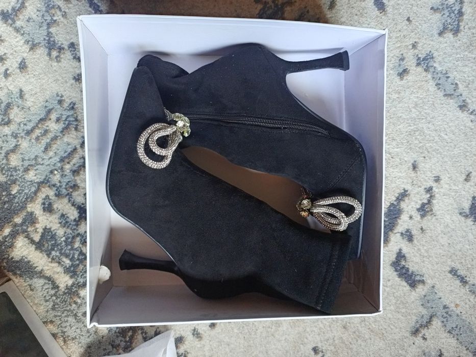 Замш Пол Сапог Оргинал