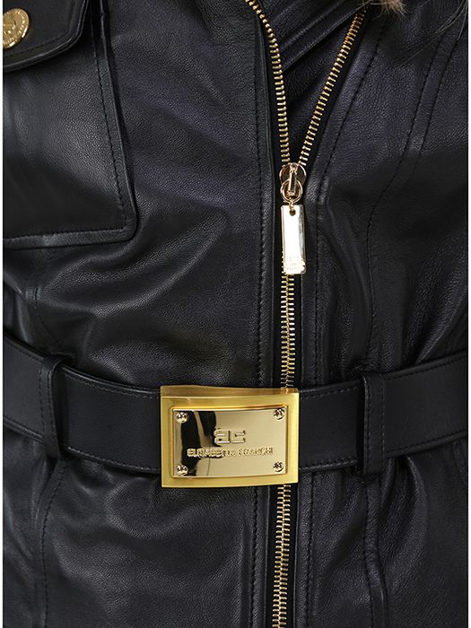Кожено яке Elisabetta Franchi