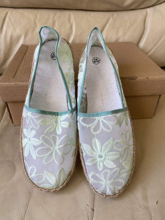 Дамски прозрачни еспадрили