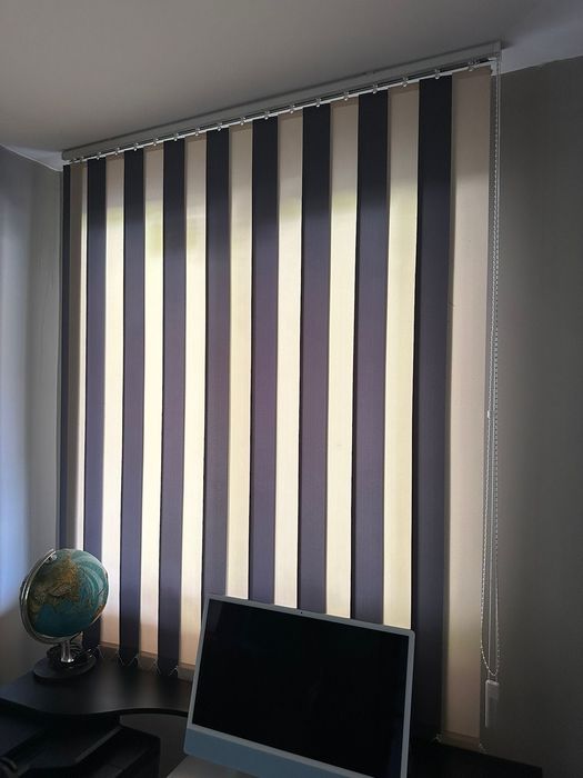 Щори плисе запазени ,като нови ,двуцветни