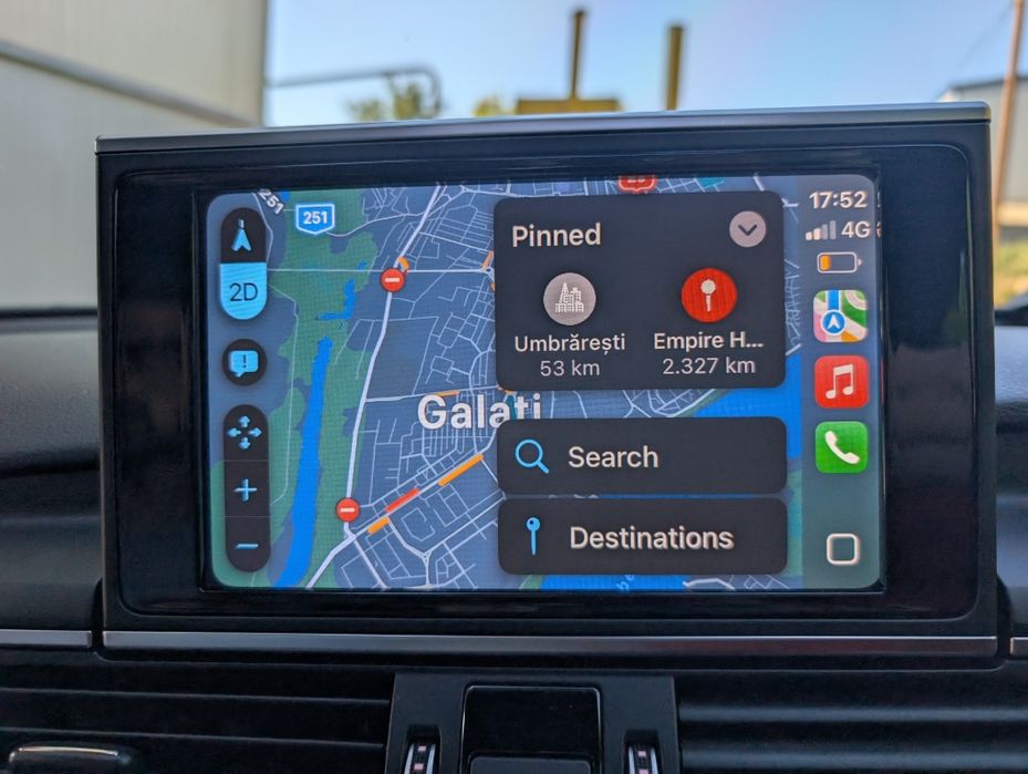 Harti NAVI GPS Volkswagen Activare CarPlay Android VW, Skoda RNS