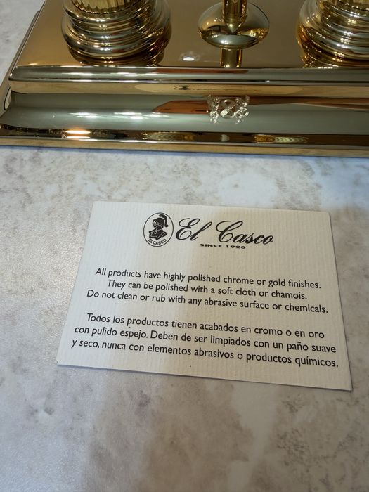 Испанская настольная лампа El Casco