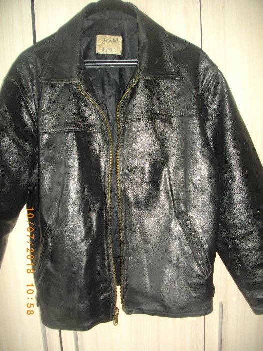 Мъжки Естествена Кожа-Якета-Дълги Шуби-Къси Спортни-Внос-Ползвани