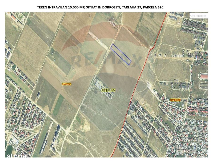 Teren intravilan 10000mp | Dobroești | Oportunitate de Investiție