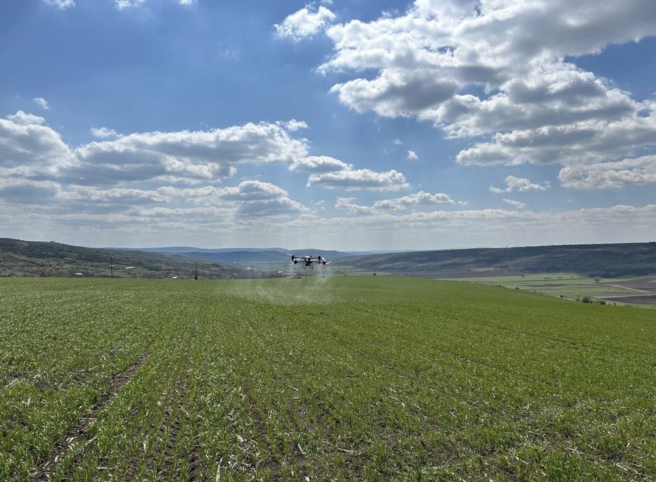 Tratamente fitosanitare cu drona agricolă – Precizie, eficiență, tehnologie modernă