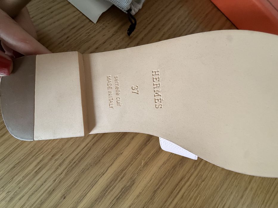 Hermès sandals 37 и 38 размер