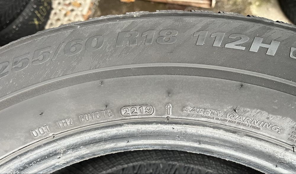 4бр 255/60/18 на 6мм с 19дот