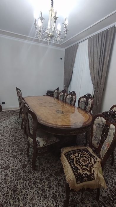 Стол стул 12 кишилик