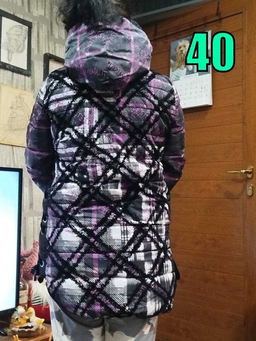 Чисто ново дамско яке Desigual леко и много топло L - XL