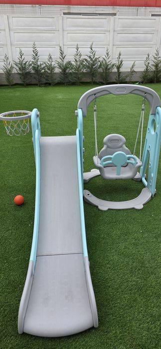 Complex tobogan si leagan copii
