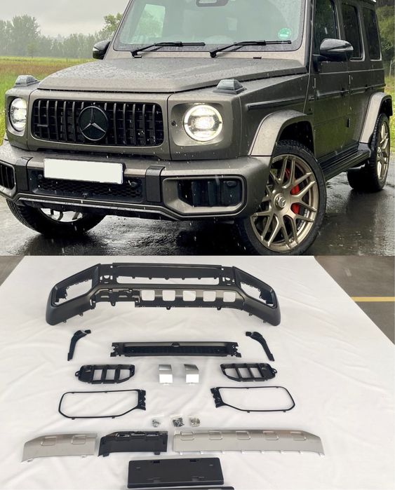 Mercedes Benz G63 2025 restyling body kit обвес