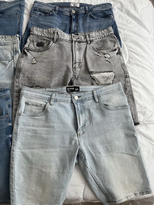 Мъжки къси и дълги дънкита