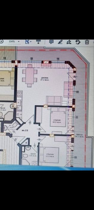 Продажба на 3стаен апартамент с акт 16