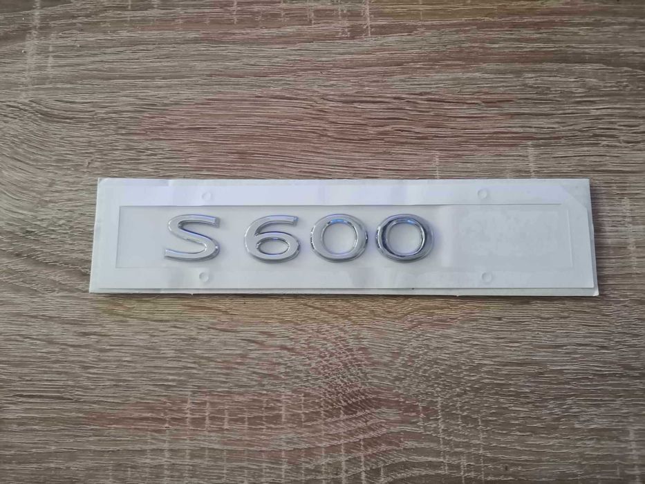 Надпис нов стил Mercedes Benz S 600 W223