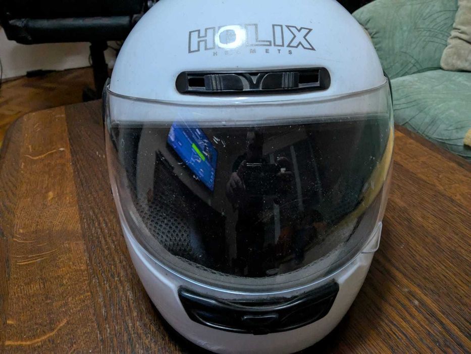 Мото каска HELIX Activy – Бяла (Full Face)