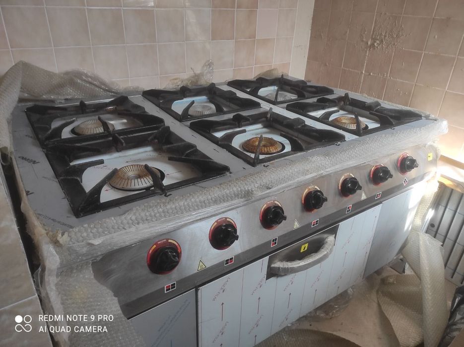 Професионална печка на газ