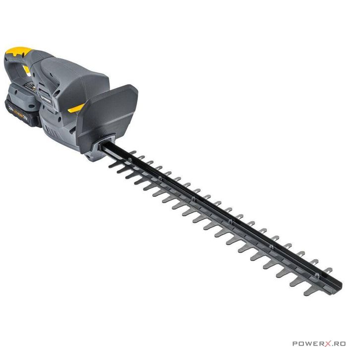 Foarfeca pentru gard viu cu acumulator, 2Ah, x2 baterii, 15mm, lungime