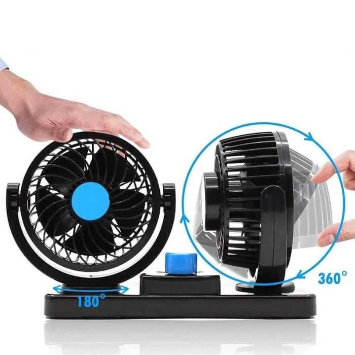 Вентилатор за автомобил, 5.5" 12 или 24V