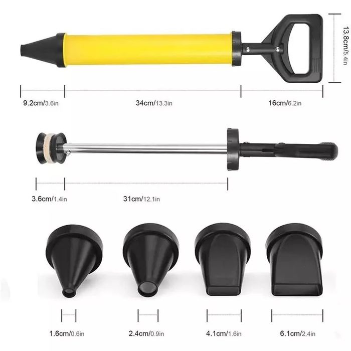 Помпа шприц за мокри строителни смеси фугиране