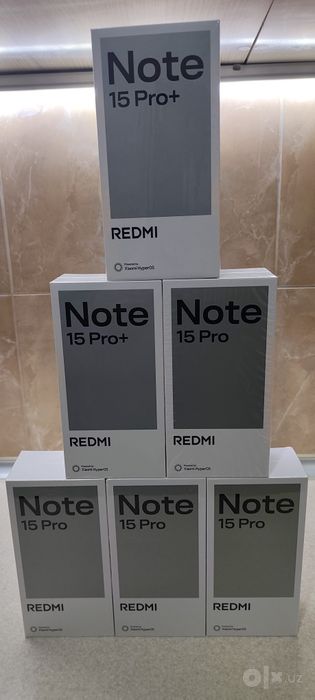 Redmi note 15 pro+ 5G 12+12/24/256 GB
100% оригинал. 
Имейкалари уткан