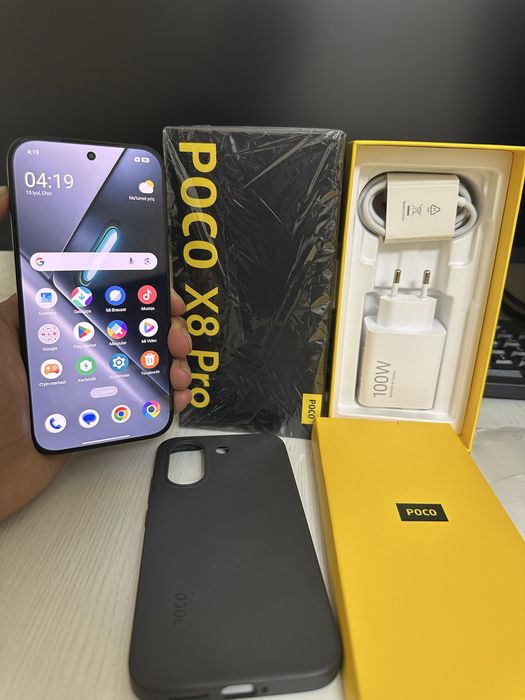 Poco x8 pro 12/256gb yengi