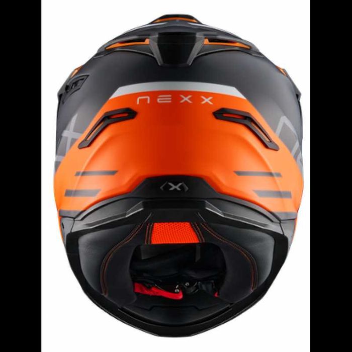 Адвенчър каска NEXX Y.Travl Quest ORANGE MATT Размери M,L,XL,2XL