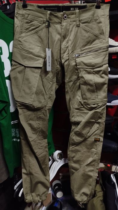 Оригинален карго G-Star Raw Rovic Zip W33 W34 панталон нов мъжки