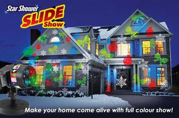 Водоустойчив Лазер Празничен прожектор 12 Slide Show,коледа,великден