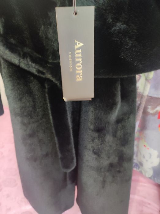 Шуба искусственная.