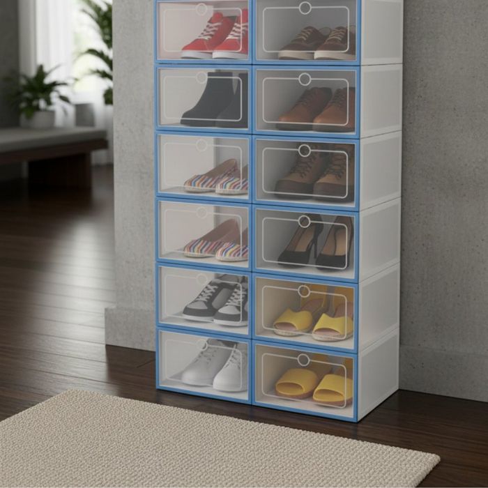 Пластмасова кутия за обувки (12 броя)