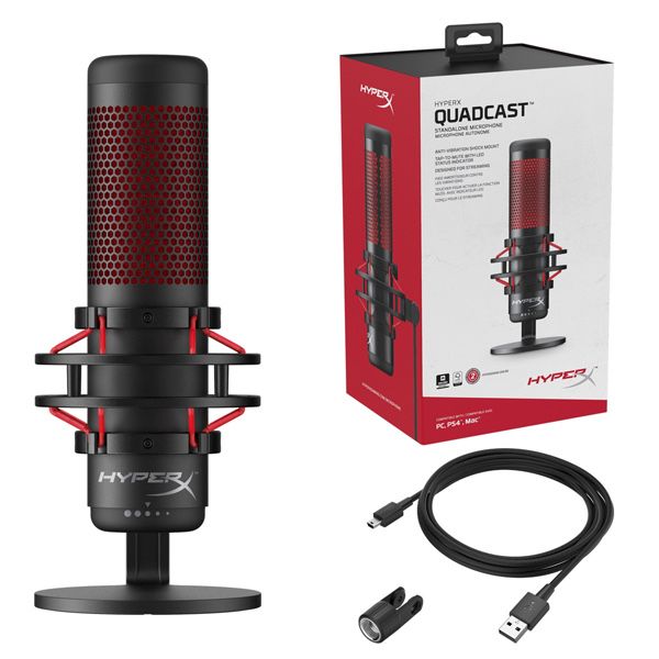 Продаю стриминговый микрофон HyperX Quadcast