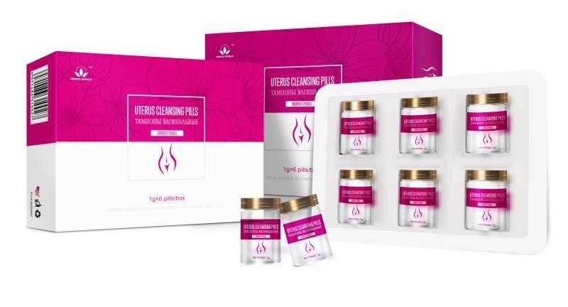 Uterus Cleansing Pill 6 Ovule Intravaginal FitoBilute Tratare Curatare