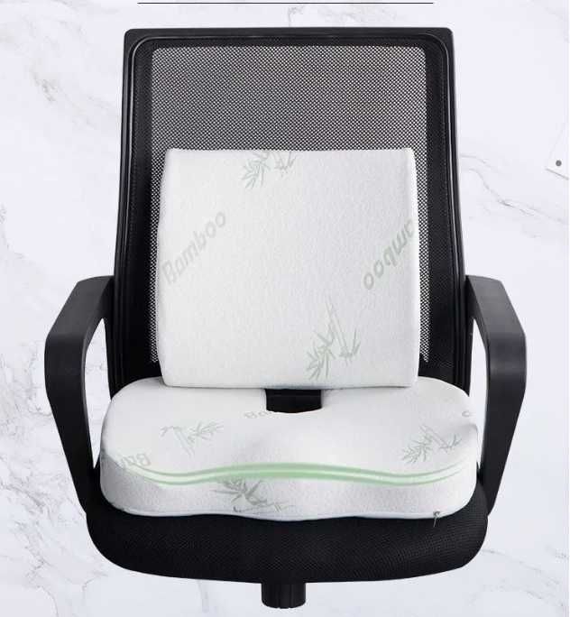 Комплект анатомични възглавници Mercado Trade, За гръб и сядане, 2бр.