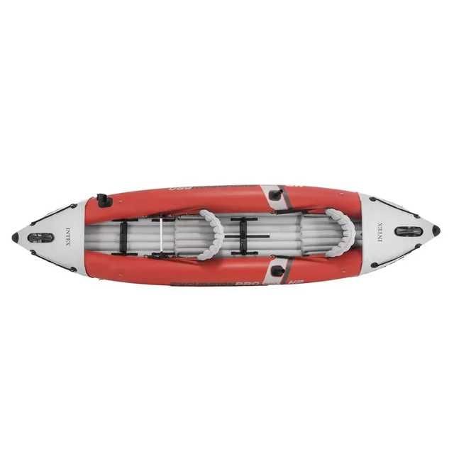 Надуваем двуместен каяк Intex Excursion Pro K2