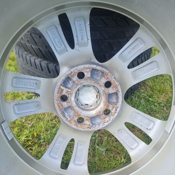 Jante/Roți "16 Originale Skoda 5x100