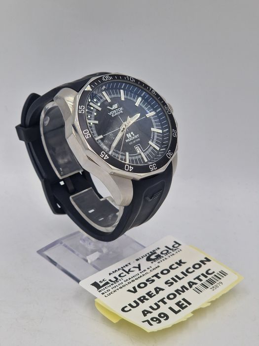 Ceas Vostock Curea Silicon Automatic Garantie #35879