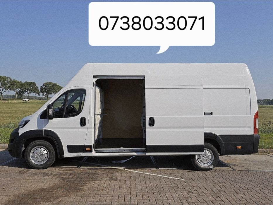 Transport Marfă, Mobilă, Electrocasnice, Mutări și Debarasări – Dubă Boxer Maxi