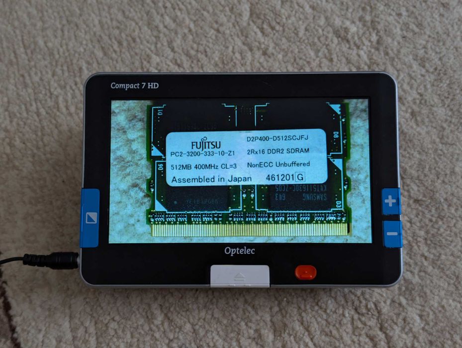 Optelec Compact 7 HD Lupa digitala (2.5x - 30x)