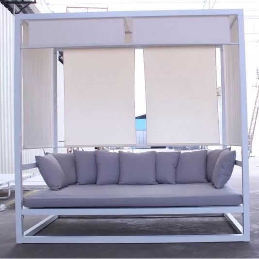 Saltea Pat de grădina, saltea canapea exterioara, perne exterioare