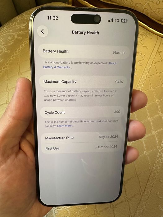 Iphone 16 Pro Max 256Gb 2SIM (94% battery)
