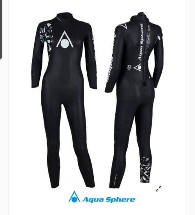 Нов дамски неопрен Aqua Sphere Pursuit V3, Yamamoto 38, M/L, 4/2 мм