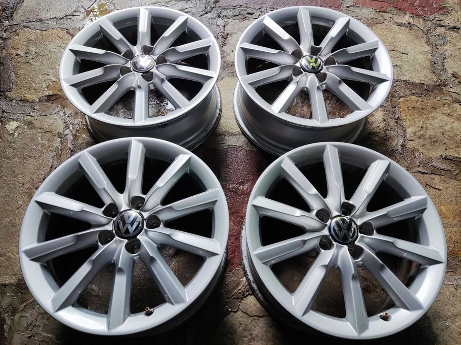 VW 5x112 - 17 цола оригинални лети джанти Фолксваген 5х112