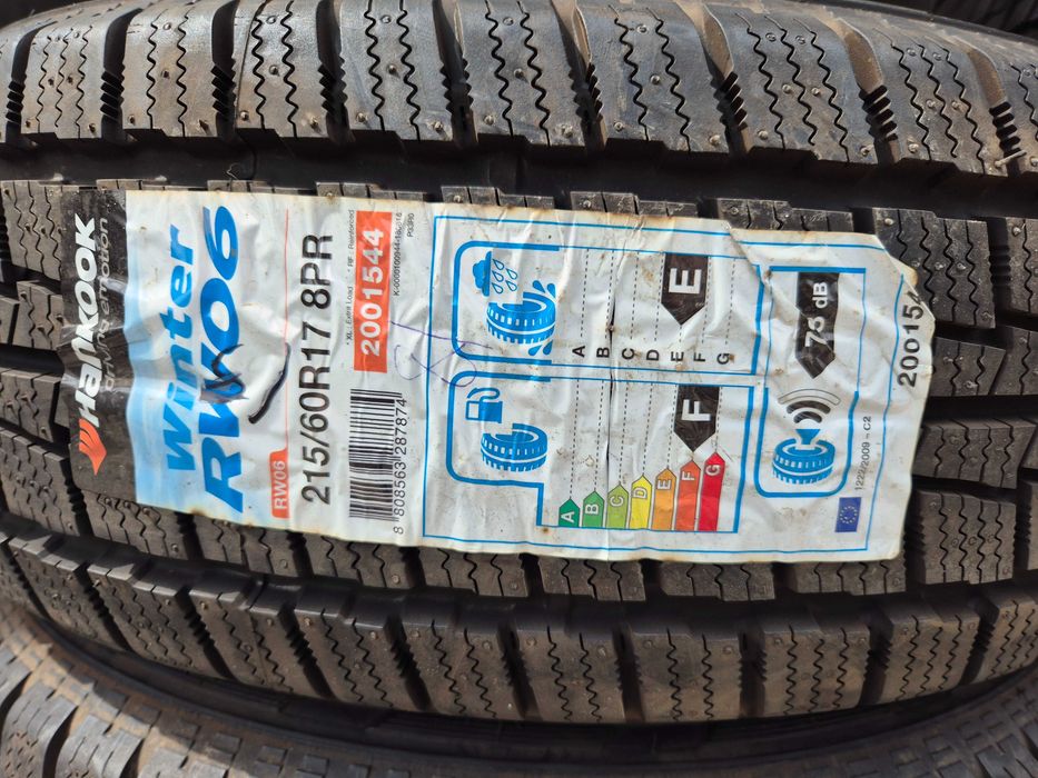 2 Anvelope M+S IARNA - 215/60/17C - HANKOOK - NOI - DOT 2018 !